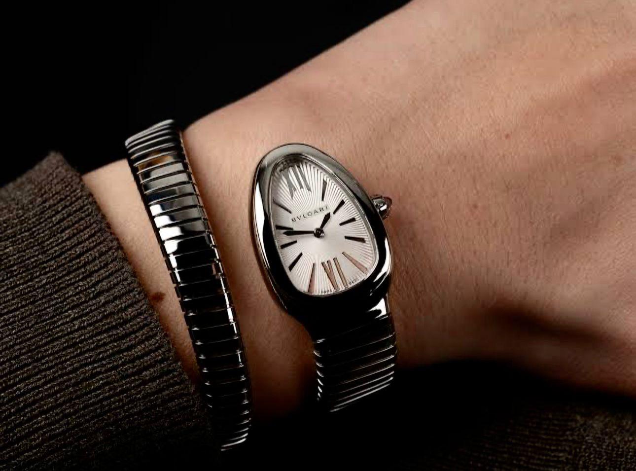 Bvlgari Serpenti Black White Dial
