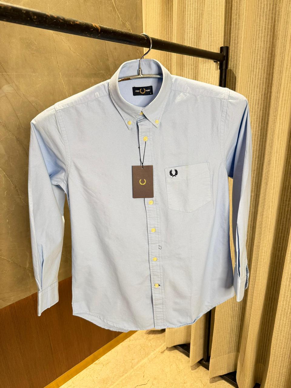Fred Perry Premium Classic Oxford Shirts for Men