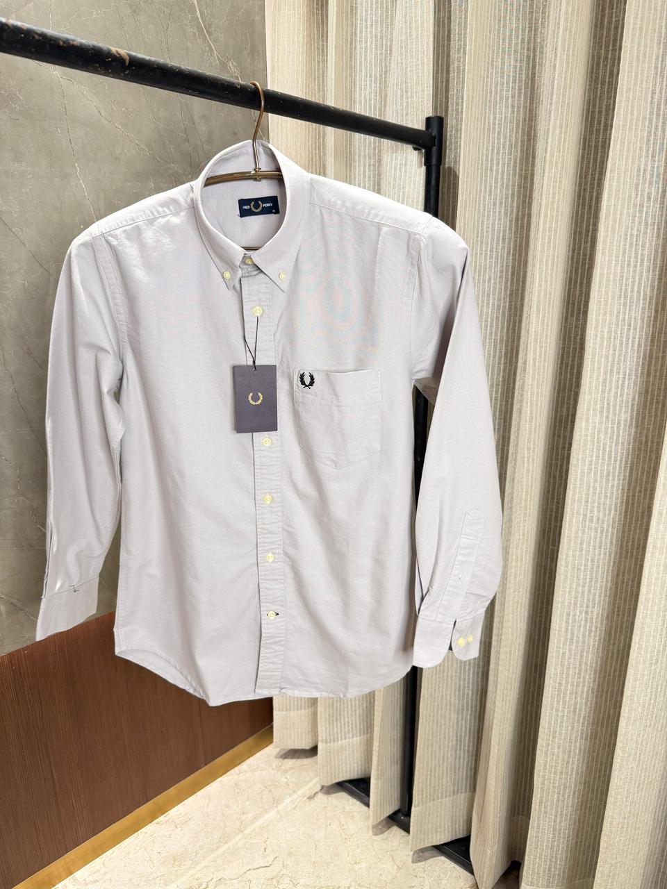 Fred Perry Premium Classic Oxford Shirts for Men