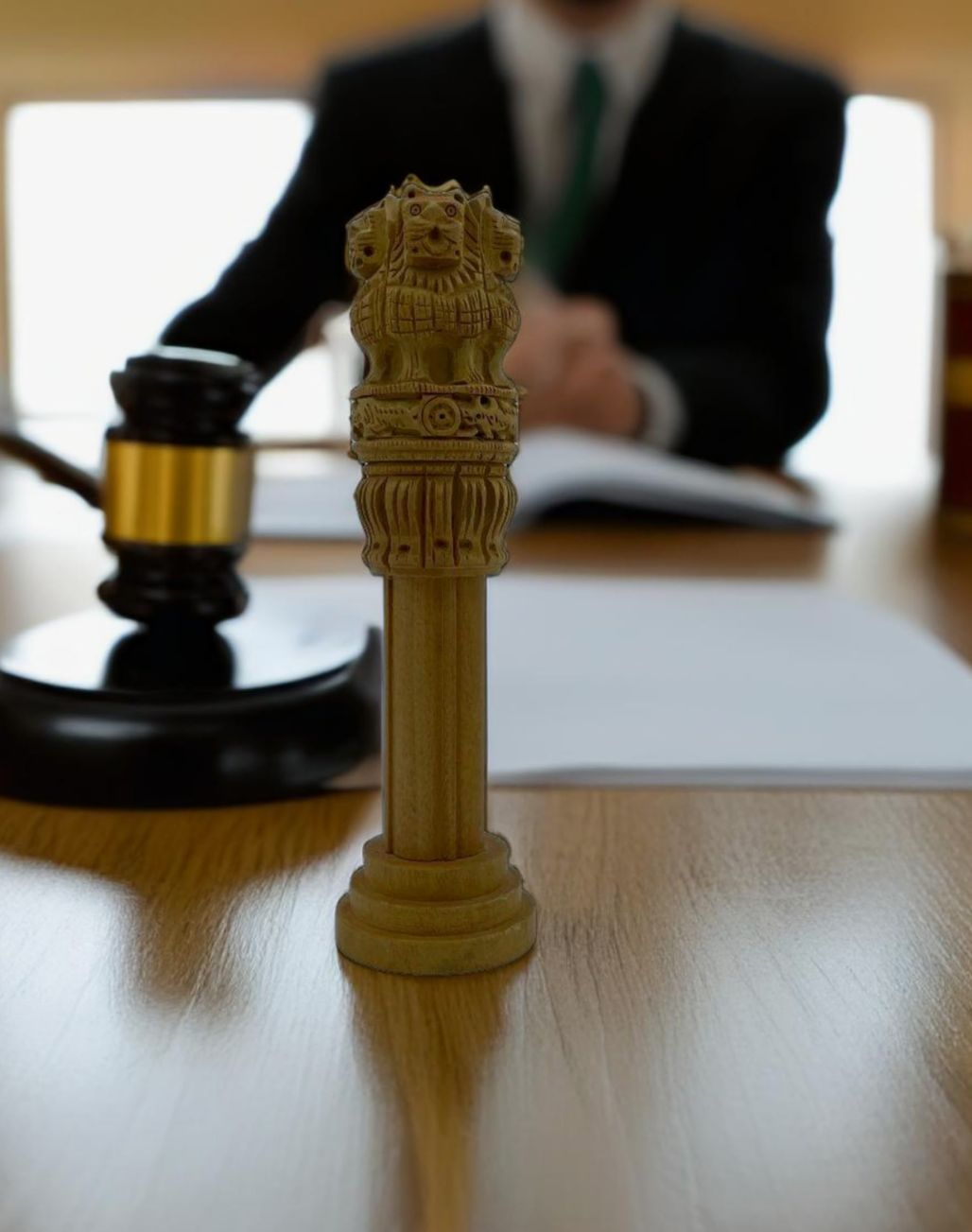 Ashoka Pillar Sculpture