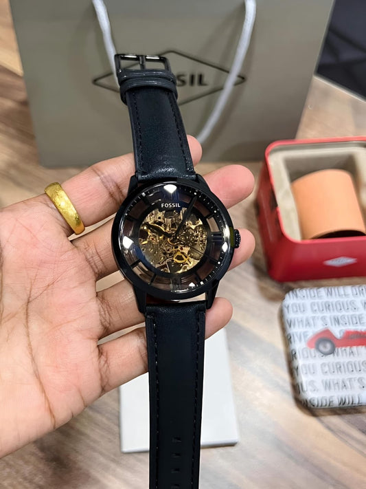 FOSSIL TOWNSMAN OPEN HEART MACHINERY