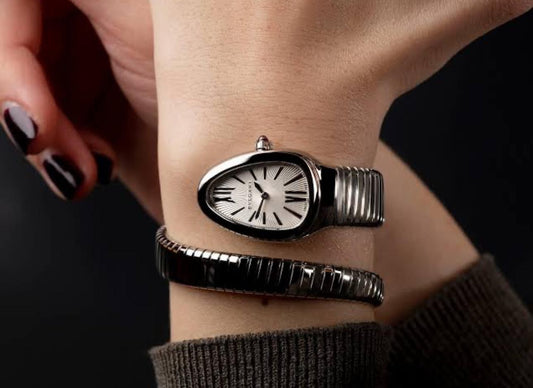 Bvlgari Serpenti Black White Dial