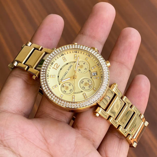 Micheal Kors Full Gold
